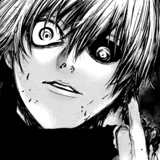 🖤 Ken Kaneki Tokyo Ghoul Anime, Manga, Tokyo Ghoul, Ken Kaneki, Gore, Horreur telegram sticker