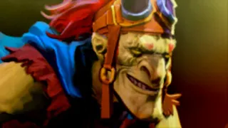 💙 Tinker Dota 2 dota 2, gra wideo, postać, majsterkowicz, bohater telegram sticker
