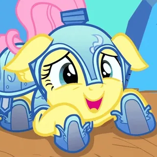 🥰 Fluttershy My Little Pony Poni, Kartun, Baju besi, Lucu, Binatang telegram sticker