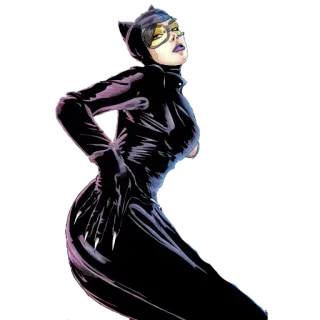 🐱 Catwoman Catwoman, DC Comics, Superhéroe, Personaje de cómic, Felino, Antihéroe telegram sticker