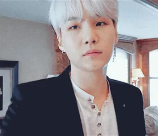 🖤 Suga Suga, BTS, K-Pop, Cantor, Homem, Celebridade telegram sticker