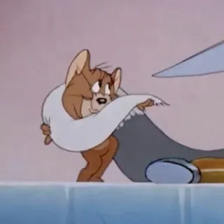 🤍 Jerry Mouse Tom and Jerry Cartoon, Maus, Jerry, Tom und Jerry telegram sticker