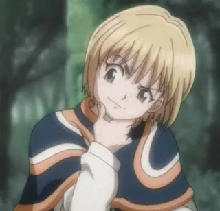🕷️ Kurapika Hunter x Hunter anime, character, kurapika, hunter x hunter telegram sticker