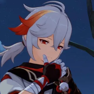 ✨ Kaedehara Kazuha Genshin Impact Anime, Personaggio, Kazuha, Genshin Impact telegram sticker