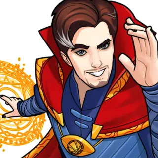 😁 Doctor Strange Doctor Strange, Marvel, magic, superhero, sorcerer supreme telegram sticker