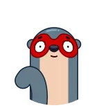 Frodo the Ferret telegram stickers