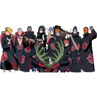 🥵 Naruto อนิเมะ, มังงะ, ตัวร้าย, แสงอุษา, นินจา whatsapp sticker