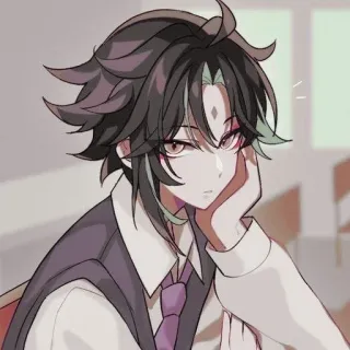 🌟 Xiao Genshin Impact Anime, Video game, Personagem, Genshin Impact, Xiao telegram sticker