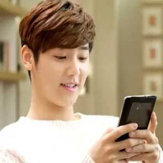 😊 사람, 남자, 모바일, 기술, 인물 사진 telegram sticker
