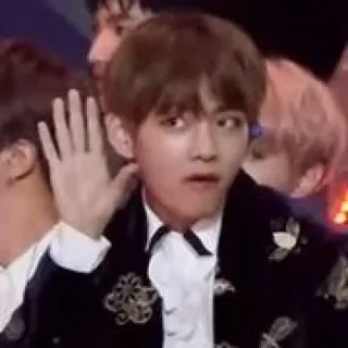 🐯 Pessoa, K-Pop, Entretenimento, V, Cantor, Celebridade telegram sticker
