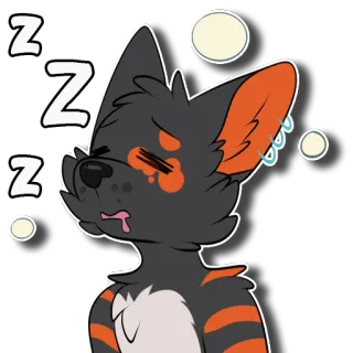 😴 Z Z Z telegram sticker