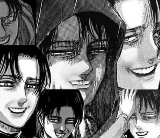 😂 Attack on Titan anime, attack on titan, creepy, manga, meme whatsapp sticker