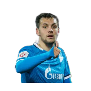 👍 ГАЗПРОМ hombre, fútbol, deporte, pulgar arriba, jugador telegram sticker