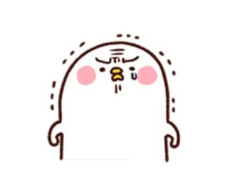 🐤 Kreskówka, Emoji, Smutny, Płaczący, Słodki telegram sticker