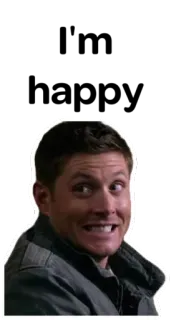 😊 Dean Winchester Supernatural Dean Winchester, Supernatural, Série TV, Personnage, Mème telegram sticker