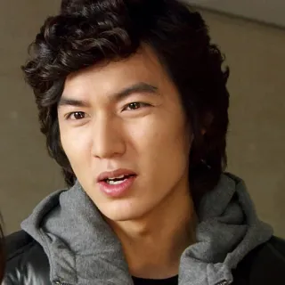 😡 Lee Min-ho мужчина, портрет, актер, корейский, знаменитость telegram sticker
