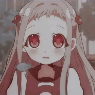 ☁️ Nene Yashiro Toilet-Bound Hanako-kun Аниме, Манга, Милый, Девочка, Нэнэ Ясиро, Туалетный мальчик Ханако telegram sticker