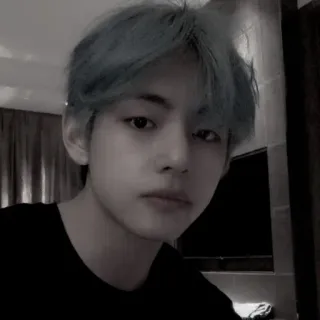 🎸 kpop, v, chanteur, idole, personne, célébrité whatsapp sticker