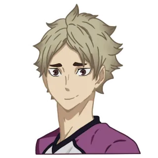 😊 Sugawara Koushi Haikyuu!! anime, haikyuu, sugawara, koushi, volleyball telegram sticker