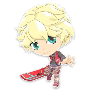 😊 sticker, cartoon, character, chibi, anime telegram sticker