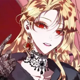 ♦️ Anime, Manga, Personaggio, Ragazza, Dito medio telegram sticker