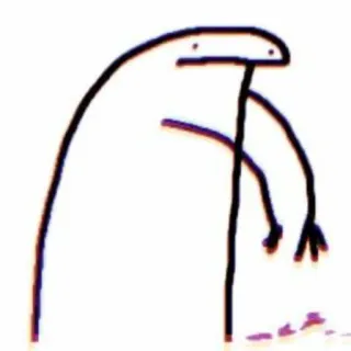 🗑 stick figure, drawing, minimalist, cartoon whatsapp sticker