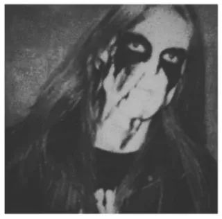 😐 Black metal, Corpse paint, Musica, Band, Metal telegram sticker