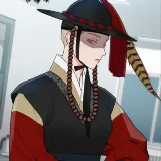 🥢 korean, traditional, costume, historical telegram sticker