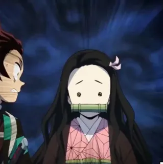 🎀 Nezuko Demon Slayer Anime, Nezuko, Demon Slayer, Desenho animado whatsapp sticker