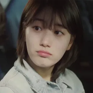😕 người, phụ nữ, chân dung, diễn viên, châu á, Hàn Quốc telegram sticker