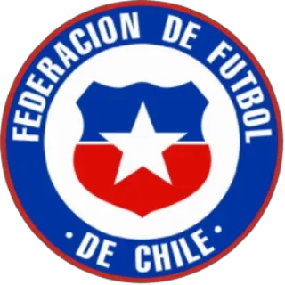 ⚽ FEDERACION DE FUTBOL DE CHILE sepak bola, Chile, sepak bola, olahraga, tim, logo telegram sticker