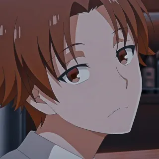 ⭐ Ayanokoji Kiyotaka Classroom of the Elite Anime, Classroom of the Elite, Ayanokoji Kiyotaka, Karakter anime, Kiyotaka telegram sticker