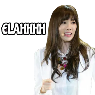 😩 ELAHHHH 여자, 인물사진, 사람, 몸짓 telegram sticker