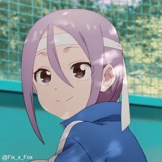 ☺️ 动漫, 角色, 微笑, 可爱, 卡哇伊 telegram sticker