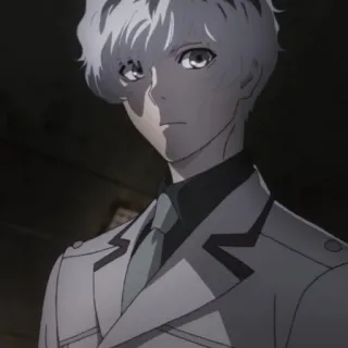 🇦🇴 Ken Kaneki Tokyo Ghoul Anime, Manga, Capelli Bianchi, Ghoul, Ken Kaneki, Tokyo Ghoul telegram sticker