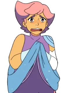 😢 Glimmer She-Ra and the Princesses of Power glimmer, she-ra, princesses of power, cartoon, animated, character telegram sticker