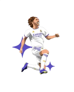 🇭🇷 bóng đá, thể thao, bóng đá, Real Madrid, cầu thủ telegram sticker