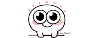 😍 可愛い, かわいい, 目, 絵文字, ステッカー, 幸せ telegram sticker