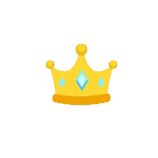 👑 corona, realeza, joya, oro, lujo, decoración whatsapp sticker