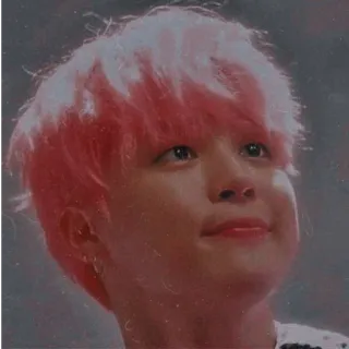 🐣 Jimin K-pop, Jimin, BTS, penyanyi, idola, rambut pink telegram sticker