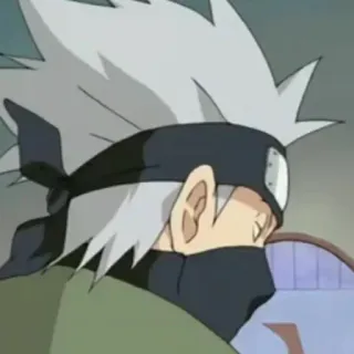 ⚡️ Kakashi Naruto anime, ninja, kakashi, naruto, character, cartoon telegram sticker