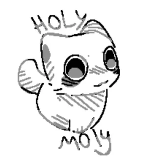 💉 HOLY MOLY telegram sticker