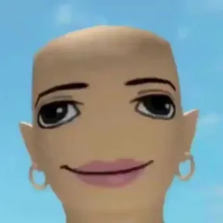 🤡 avatar, virtual, character, bald, digital, face whatsapp sticker