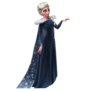 😄 Elsa Frozen Elsa, Frozen, Disney, princess, ice, animation, movie whatsapp sticker