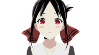 😳 Kaguya Shinomiya Kaguya-sama: Love Is War Anime, Manga, Kaguya-sama, Love is War, Personaggio telegram sticker