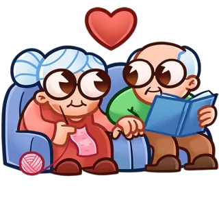 chpic.su • @Premium_Emojis_Telegram | Бабуля без текста telegram stickers