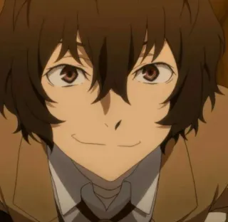 🔲 Osamu Dazai Bungo Stray Dogs Anime, Bungo Stray Dogs, Dazai, Osamu Dazai, Manga, Japanische Animation, Charakter telegram sticker
