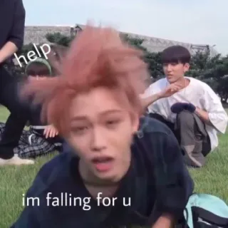 🥰 help
im falling for u มีม, ตลก, สีหน้า, ตก telegram sticker
