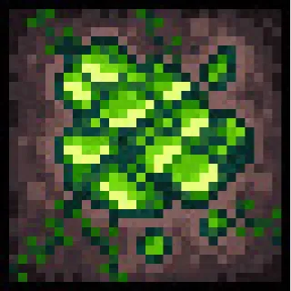 💎 Pixel art, Píxel, Verde, Hojas, Planta, Naturaleza telegram sticker