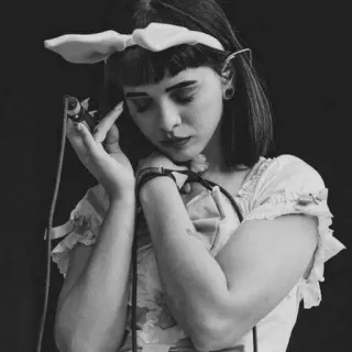 ▪️ Melanie Martinez Melanie Martinez, singer, musician, alternative, pop telegram sticker